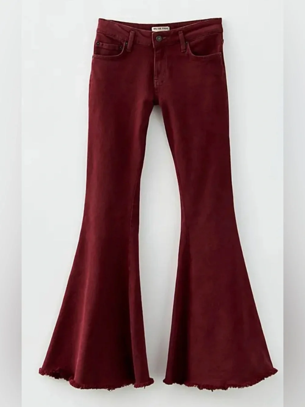 NWT Free People Emre Low Rise Flare Jeans - Picture 6 of 15